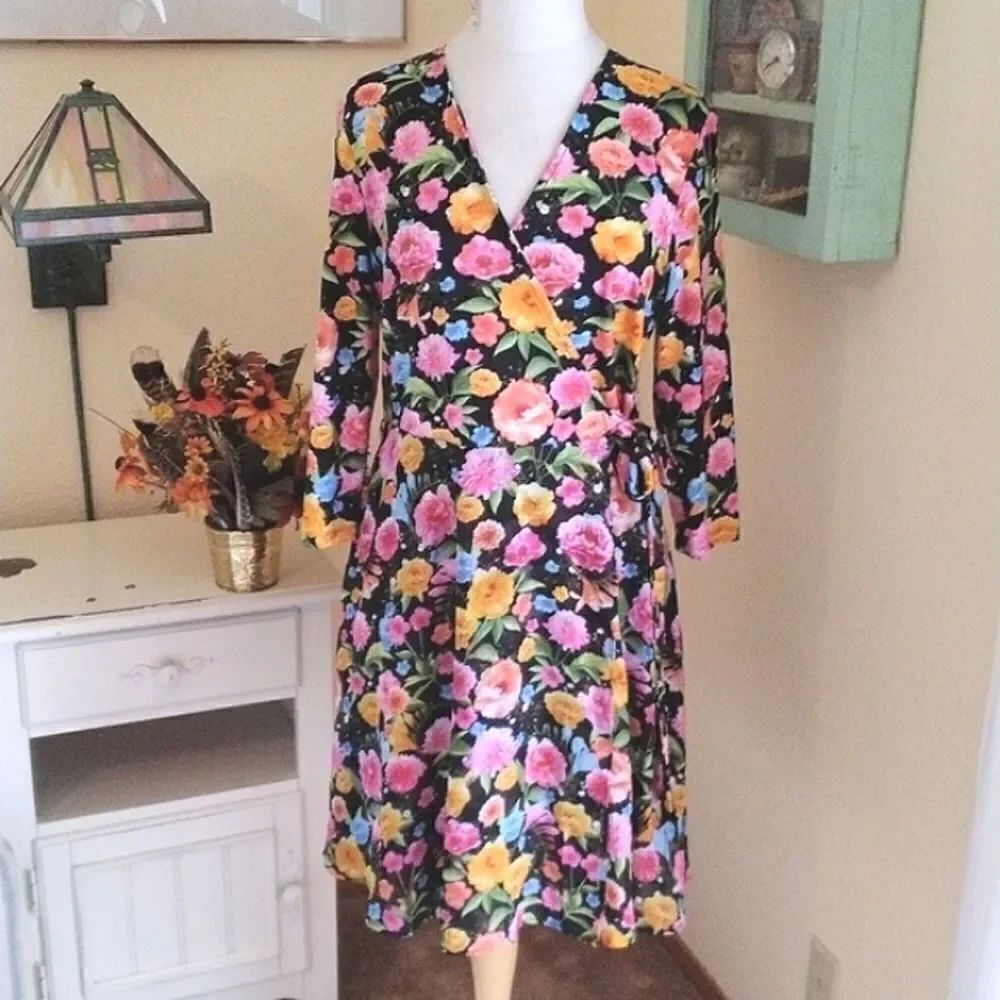 Sami + Dani Dark Floral Dress